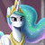 Size: 900x900 | Tagged: safe, artist:johnjoseco, princess celestia, alicorn, pony, g4, my little pony: friendship is magic, the crystal empire, angry, crystal empire, female, mare, solo