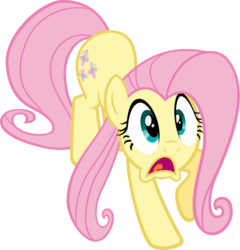 Size: 6000x6241 | Tagged: safe, artist:moongazeponies, fluttershy, pony, g4, the return of harmony, absurd resolution, female, simple background, solo, transparent background, vector