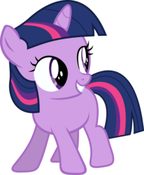 Size: 6000x7292 | Tagged: safe, artist:zomgmad, twilight sparkle, pony, unicorn, a canterlot wedding, g4, absurd resolution, female, filly, filly twilight sparkle, horn, simple background, solo, transparent background, unicorn twilight, vector, younger