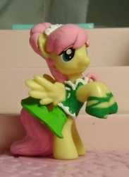Size: 366x500 | Tagged: safe, artist:sanadaookmai, fluttershy, g4, green isn't your color, clothes, customized toy, doll, dress, irl, photo, toy