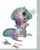 Size: 565x700 | Tagged: dead source, safe, artist:ask-fillyestia, artist:php90, princess celestia, pony, g4, cewestia, cute, female, filly, looking up, open mouth, sitting, smiling, solo, tumblr
