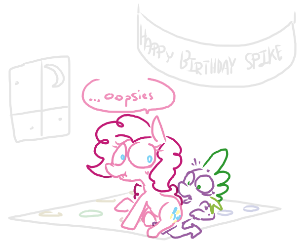 Spike x cheap pinkie pie