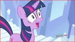 Size: 642x362 | Tagged: safe, screencap, twilight sparkle, pony, g4, the crystal empire, female, solo