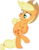 Size: 8211x10602 | Tagged: safe, artist:quanno3, applejack, earth pony, pony, g4, the crystal empire, absurd resolution, bipedal, female, simple background, solo, transparent background, vector