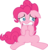 Size: 6905x7266 | Tagged: safe, artist:mehoep, pinkie pie, earth pony, pony, g4, absurd resolution, female, mare, simple background, sitting, solo, transparent background, vector