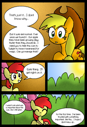 Size: 538x783 | Tagged: safe, artist:neoncabaret, apple bloom, applejack, g4, apple bloom's tree, comic