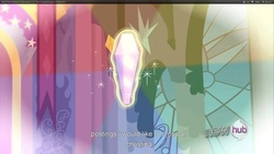 Size: 1920x1080 | Tagged: safe, screencap, g4, the crystal empire, youtube caption