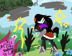 Size: 830x650 | Tagged: safe, artist:mabu, oc, oc only, pony, 1000 hours in ms paint, do not steal, joke oc, ms paint, parody, solo, totally not king sombra