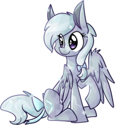 Size: 596x652 | Tagged: safe, artist:littlepinkalpaca, silverspeed, crystal pony, pony, g4, crystallized, simple background, transparent background