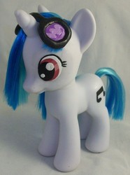 Size: 646x866 | Tagged: safe, artist:gryphyn-bloodheart, dj pon-3, vinyl scratch, pony, g4, customized toy, fashion style, irl, photo, solo, toy