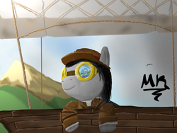 Size: 1152x864 | Tagged: safe, artist:turbopower1000, oc, oc only, airship, goggles