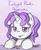 Size: 900x1100 | Tagged: safe, artist:sirachanotsauce, oc, oc only, oc:twilight panda, pony, unicorn, :p, approval, bedroom eyes, cute, floppy ears, looking at you, mspaintponies, mspaintponies fanart, smirk, solo, tongue out