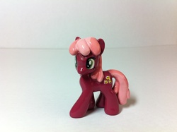 Size: 2592x1936 | Tagged: safe, artist:chestnuts, cheerilee, earth pony, pony, g4, blind bag, customized toy, irl, photo, sculpture, toy