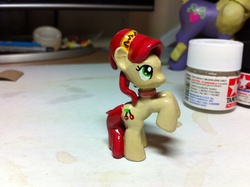 Size: 2592x1936 | Tagged: safe, cherry jubilee, pony, g4, blind bag, chestnut custom, irl, photo, toy