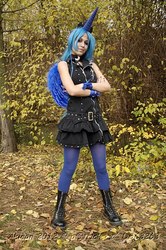 Size: 426x640 | Tagged: safe, artist:denis-nanaoosaki, princess luna, human, g4, cosplay, irl, irl human, photo, solo