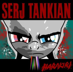 Size: 845x830 | Tagged: safe, artist:koscielny, album cover, harakiri, ponified, ponified album cover, serj tankian