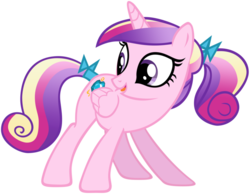 Size: 900x701 | Tagged: safe, artist:rainbowdashfan2012, princess cadance, alicorn, pony, g4, female, folded wings, mare, ponytail, simple background, solo, teen princess cadance, transparent background, wings