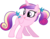 Size: 900x701 | Tagged: safe, artist:rainbowdashfan2012, princess cadance, alicorn, pony, g4, female, folded wings, mare, ponytail, simple background, solo, teen princess cadance, transparent background, wings