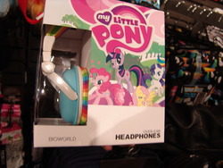 Size: 1280x960 | Tagged: safe, rainbow dash, pony, g4, official, headphones, irl, merchandise, photo