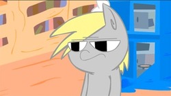 Size: 360x203 | Tagged: safe, derpy hooves, pegasus, pony, g4, female, mare, my little parody