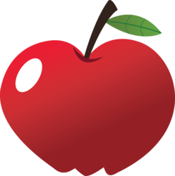 Size: 6898x6962 | Tagged: dead source, safe, artist:fureox, absurd resolution, apple, food, no pony, simple background, transparent background, vector