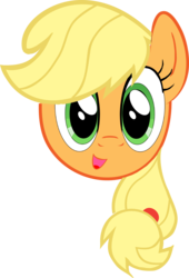 Size: 1884x2764 | Tagged: safe, artist:applejack, applejack, g4, customized toy, hatless, missing accessory, simple background, transparent background, vector