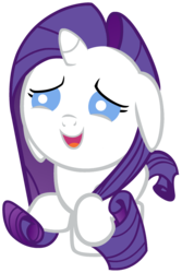 Size: 1800x2700 | Tagged: safe, artist:beavernator, rarity, pony, unicorn, g4, babity, baby, baby pony, cute, female, raribetes, simple background, solo, transparent background, vector