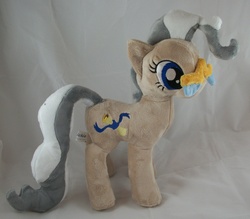 Size: 2478x2166 | Tagged: safe, artist:finnickie, mayor mare, pony, g4, glasses, irl, photo, plushie, solo