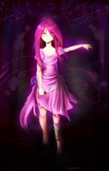 Size: 576x907 | Tagged: safe, artist:skyeypony, pinkie pie, human, g4, humanized, solo