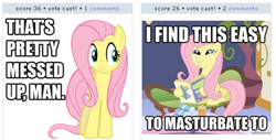 Size: 480x244 | Tagged: safe, fluttershy, g4, dashface, exploitable meme, image macro, juxtaposition, juxtaposition win