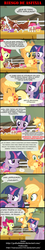 Size: 520x2911 | Tagged: safe, artist:mercenario1945, apple bloom, twilight sparkle, g4, spanish, translation