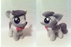 Size: 1500x1000 | Tagged: safe, artist:planetplush, octavia melody, earth pony, pony, g4, female, filly, irl, photo, plushie, solo