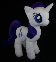 Size: 2142x2370 | Tagged: safe, artist:finnickie, rarity, pony, g4, irl, photo, plushie, solo