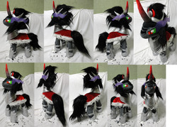 Size: 4180x3000 | Tagged: safe, artist:rens-twin, king sombra, pony, g4, irl, photo, plushie, solo