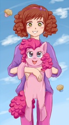 Size: 600x1090 | Tagged: safe, artist:keterok, pinkie pie, human, g4