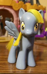 Size: 1662x2601 | Tagged: safe, artist:fullmetalotakudck, derpy hooves, pony, g4, brushable, customized toy, irl, photo, toy