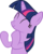 Size: 4000x5044 | Tagged: safe, artist:mio94, twilight sparkle, pony, unicorn, g4, look before you sleep, my little pony: friendship is magic, clapping, female, horn, simple background, solo, transparent background, unicorn twilight, vector