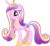 Size: 4000x3689 | Tagged: safe, artist:draikjack, princess cadance, alicorn, pony, g4, concave belly, crown, female, folded wings, hoof shoes, jewelry, mare, regalia, simple background, slender, solo, thin, tiara, transparent background, vector, wings