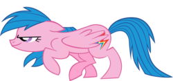 Size: 3434x1612 | Tagged: safe, artist:draikjack, artist:lauren faust, firefly, pony, g1, g4, female, g1 to g4, generation leap, simple background, solo, transparent background, vector