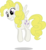 Size: 3051x3298 | Tagged: safe, artist:doctor-g, surprise, pegasus, pony, g1, g4, adoraprise, cute, female, g1 to g4, generation leap, grin, jumping, mare, simple background, smiling, solo, transparent background, vector