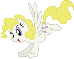 Size: 4146x3292 | Tagged: dead source, safe, artist:lauren faust, artist:quanno3, surprise, pegasus, pony, g1, g4, female, g1 to g4, generation leap, high res, simple background, solo, transparent background, vector