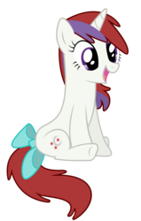 Size: 3500x5500 | Tagged: safe, artist:drfatalchunk, moondancer (g1), pony, unicorn, g1, g4, bow, female, g1 to g4, generation leap, mare, simple background, solo, tail bow, transparent background, vector