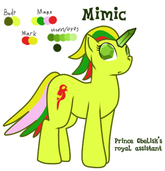 Size: 403x417 | Tagged: safe, artist:rainbow-smashed, mimic (g1), pony, twinkle eyed pony, unicorn, g1, g4, color palette, crystal horn, female, g1 to g4, generation leap, gradient horn, horn, mare, simple background, solo, white background