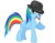 Size: 467x365 | Tagged: safe, artist:willisabrony, rainbow dash, pegasus, pony, g4, a clockwork orange, crossover, female, mare, simple background, solo, transparent background