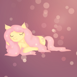 Size: 1000x1000 | Tagged: safe, artist:anorelle, fluttershy, g4, tumblr