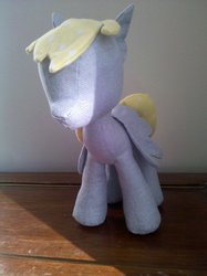 Size: 900x1205 | Tagged: safe, artist:valleyviolet, derpy hooves, pegasus, pony, g4, derpless, doll, female, irl, mare, pattern, photo, plushie, toy