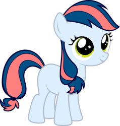 Size: 5489x5763 | Tagged: safe, artist:blue-blaze999, oc, oc only, earth pony, pony, absurd resolution, filly, simple background, transparent background, vector