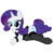 Size: 256x256 | Tagged: safe, artist:pyruvate, rarity, pony, g4, clothes, female, lingerie, lowres, simple background, solo, transparent background
