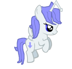 Size: 900x871 | Tagged: safe, artist:pony87xyz, oc, oc only, oc:discentia, pegasus, pony, cutie mark, downvote, female, filly, flying, reddit, solo, wings