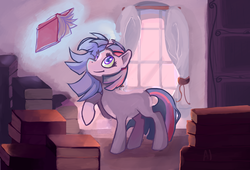 Size: 900x612 | Tagged: safe, artist:dashleigh, twilight sparkle, g4, book